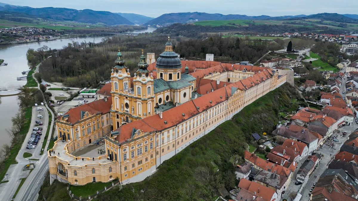 Melk Abbey view 1