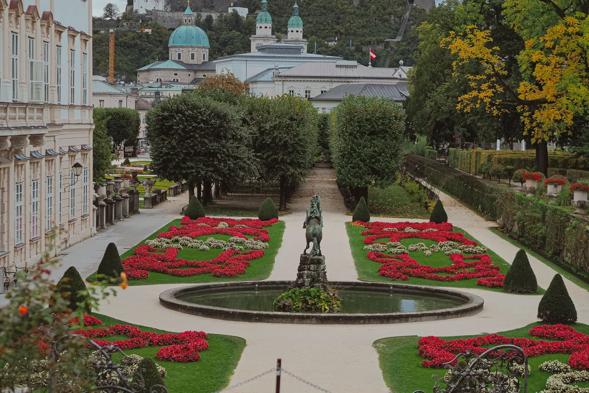 Residenzplatz Salzburg view 1