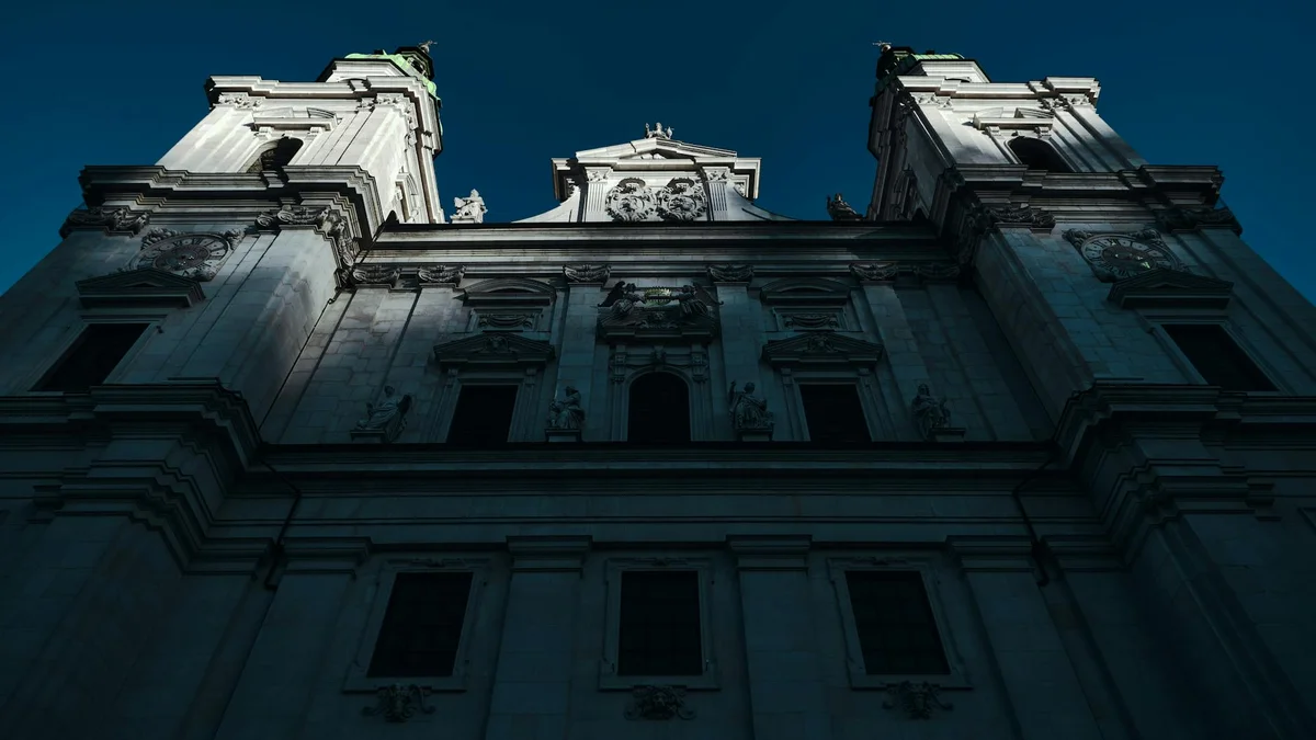 Salzburg Cathedral view 2