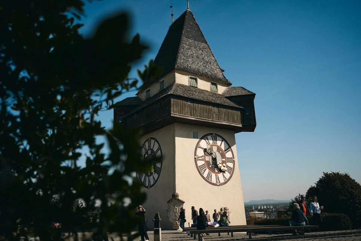 Schlossberg Graz view 1