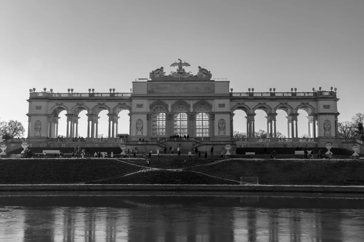 Schönbrunn Palace view 2