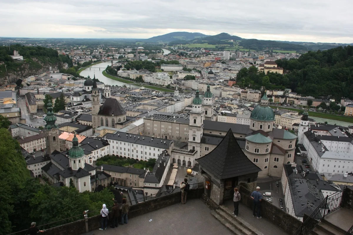 St. Peter's Abbey Church, Salzburg view 1