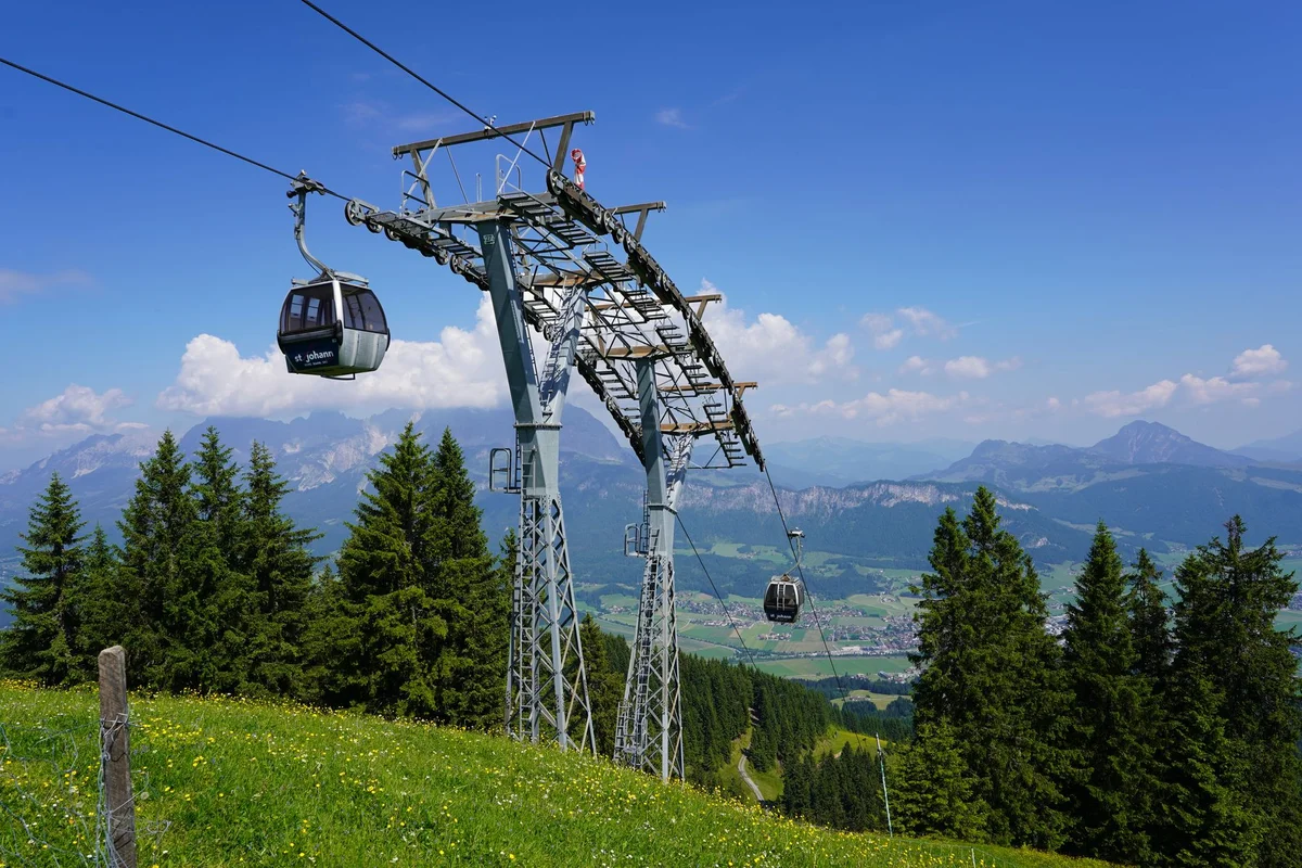 Untersberg Cable Car view 1