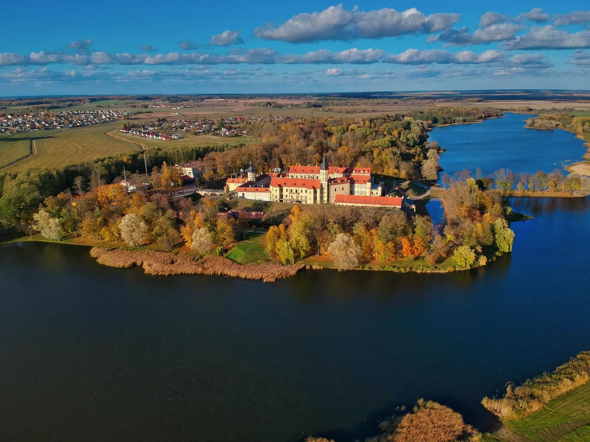 Nesvizh Palace view 2