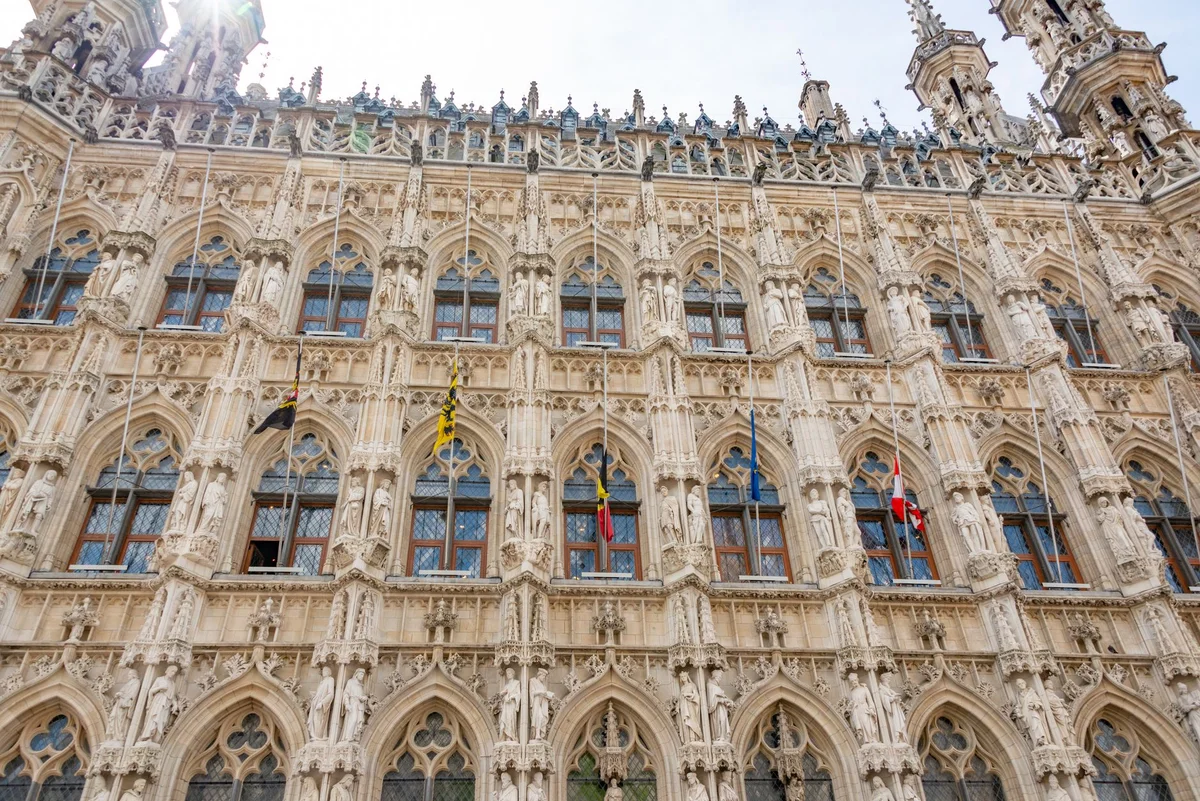 Leuven Town Hall view 2