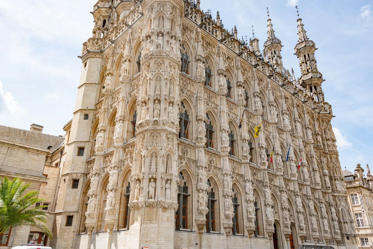 Leuven Town Hall view 1