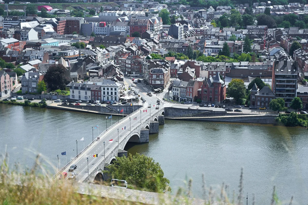 Meuse River Dinant view 1