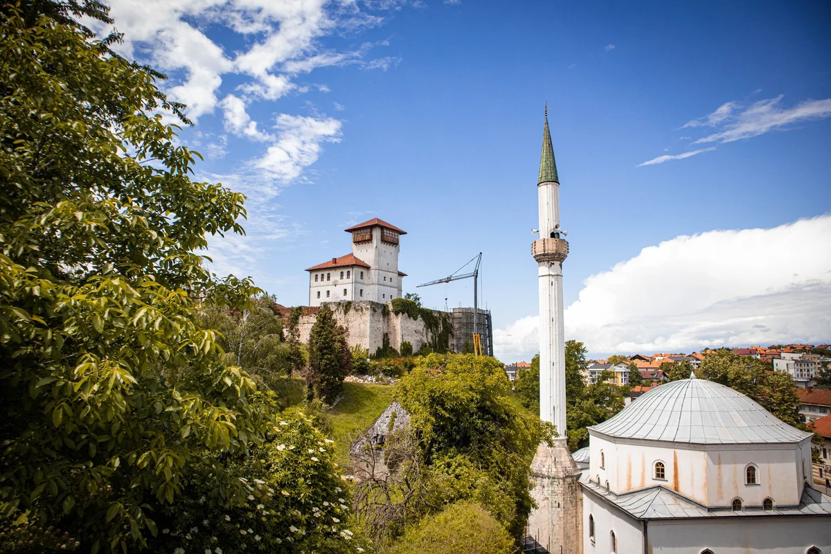 Jajce Fortress view 1