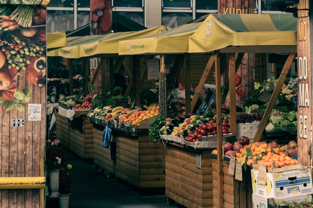 Markale Market view 1