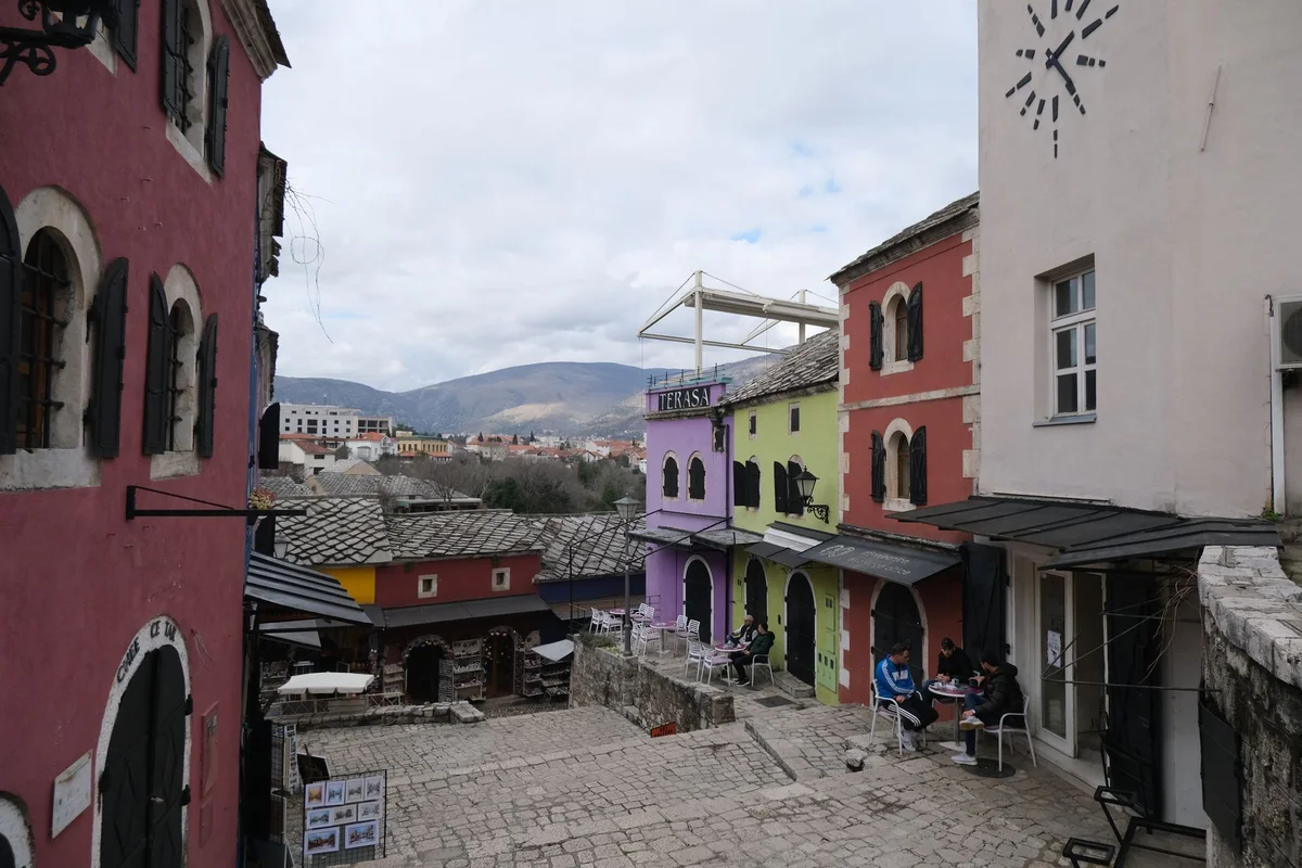 Mostar Old Bazaar view 1