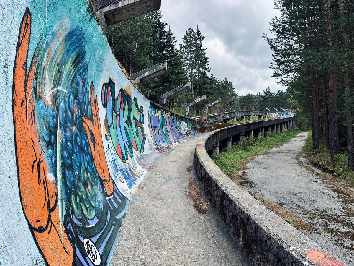 Sarajevo Bobsleigh Track feature