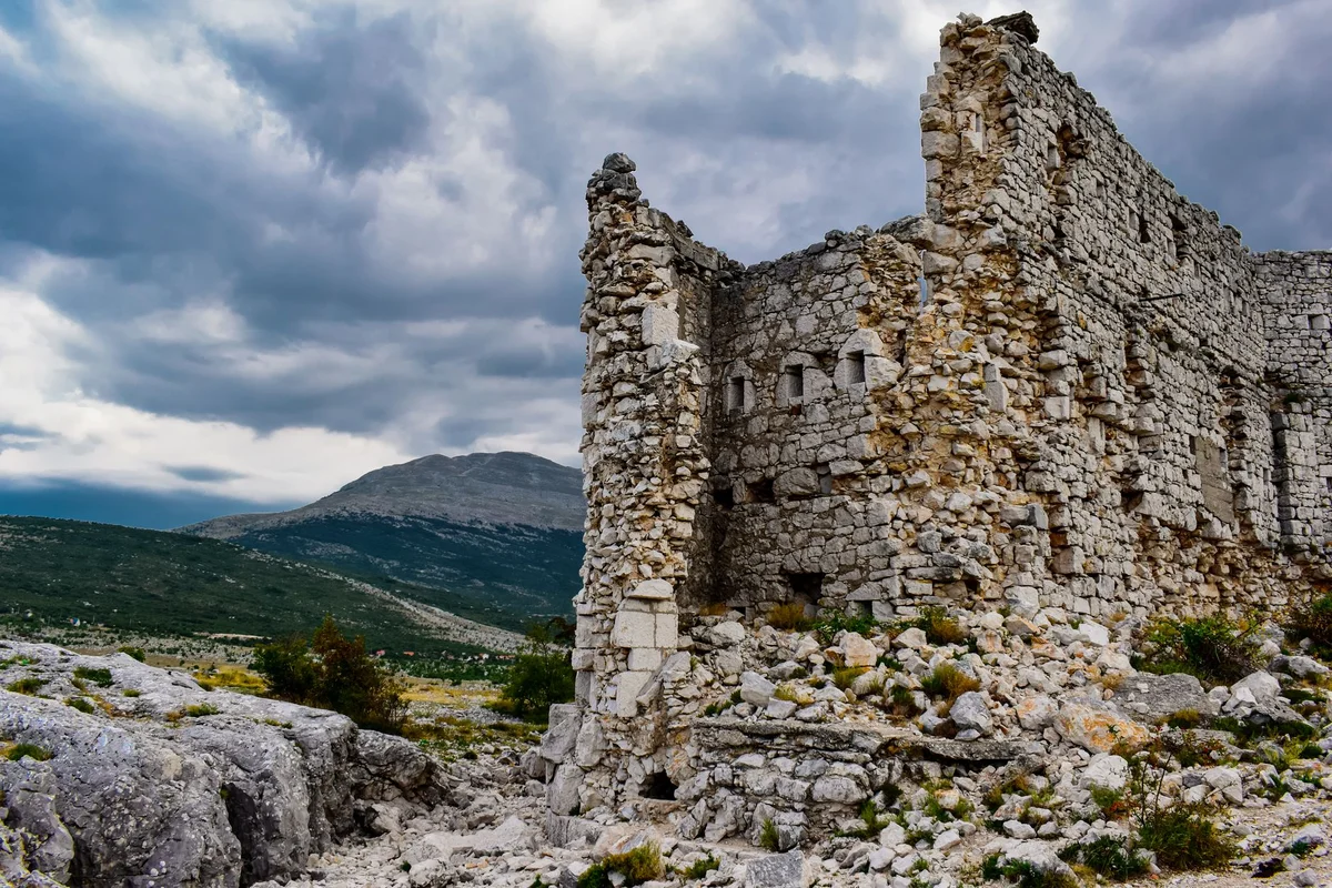 Travnik Fortress view 2