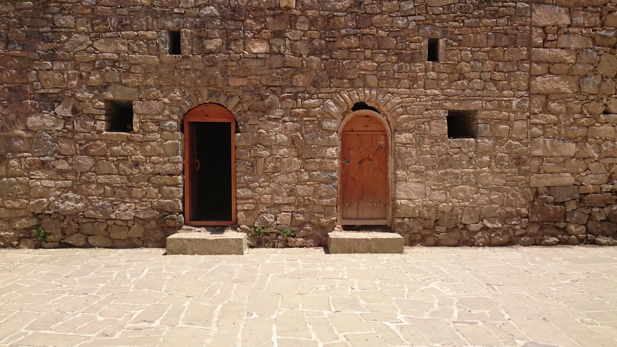 Bachkovo Monastery view 2