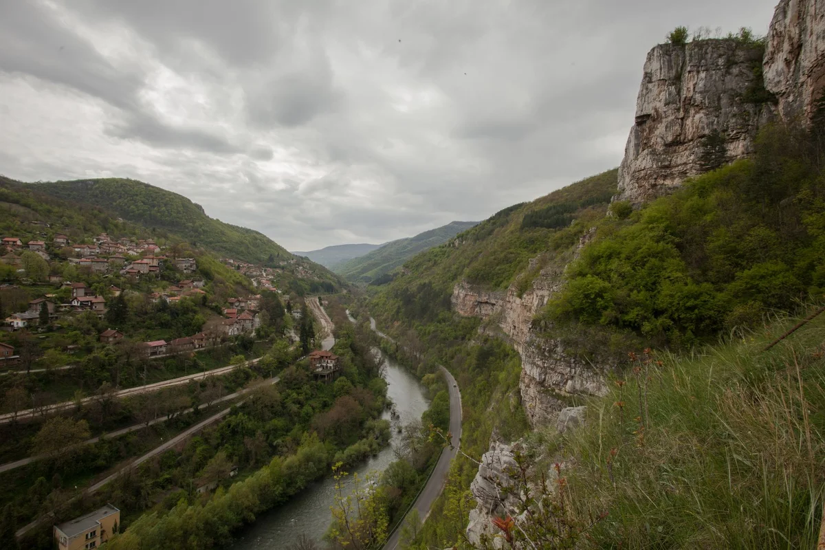 Tsarevets Fortress view 2