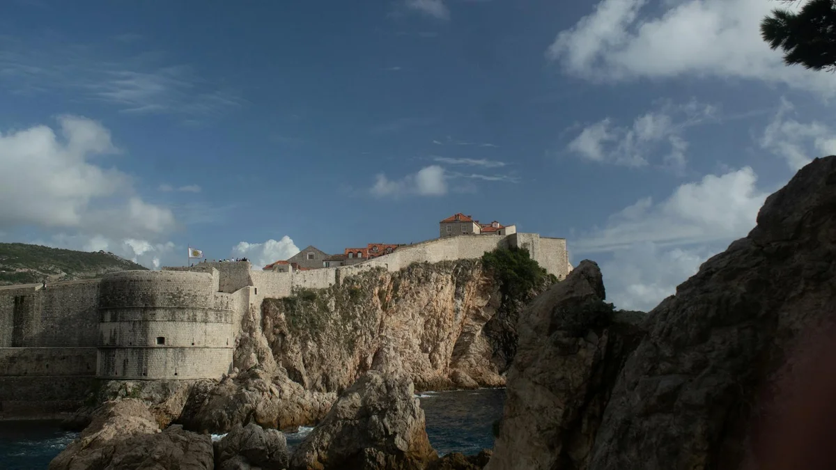 Dubrovnik City Walls view 1