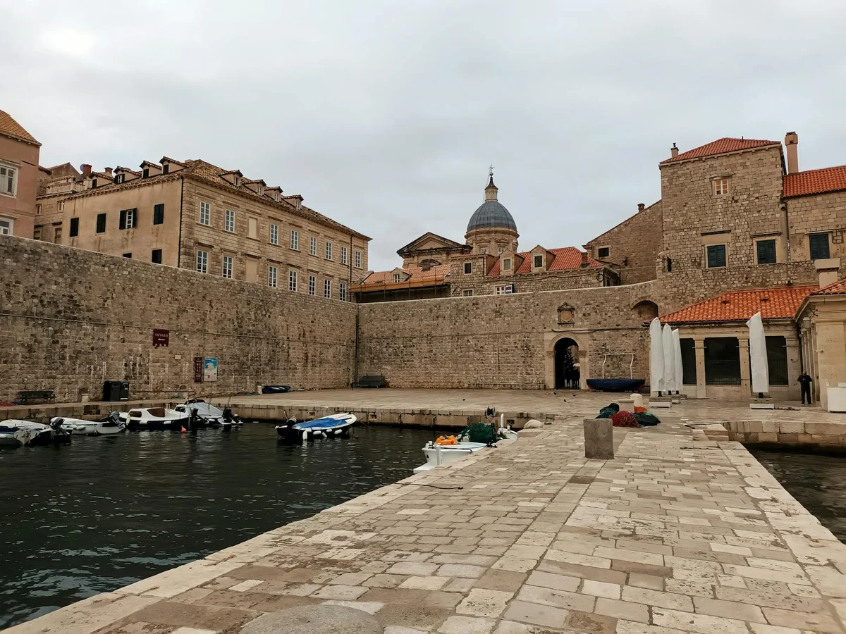 Korčula City Walls view 2