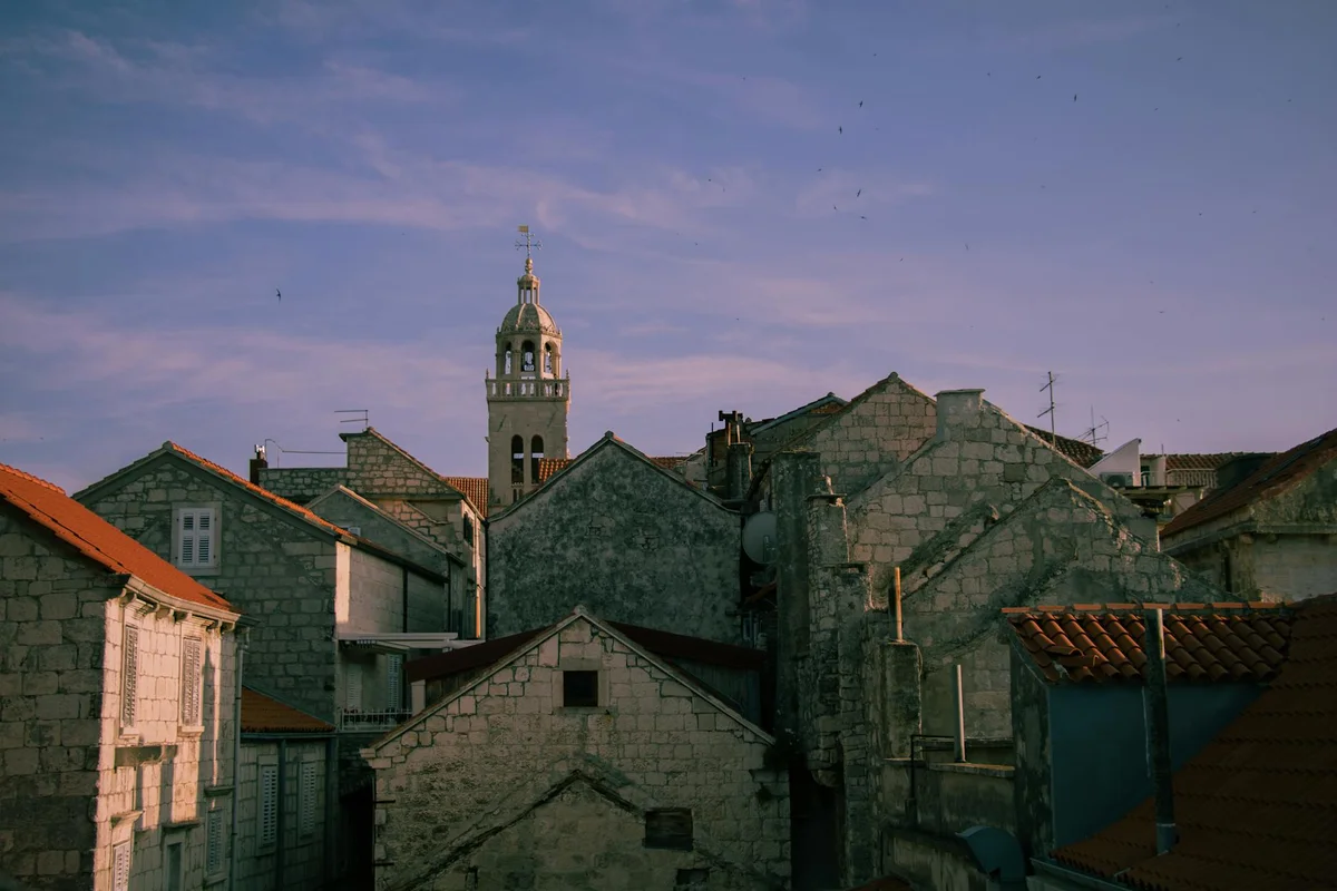 Korčula Old Town view 1