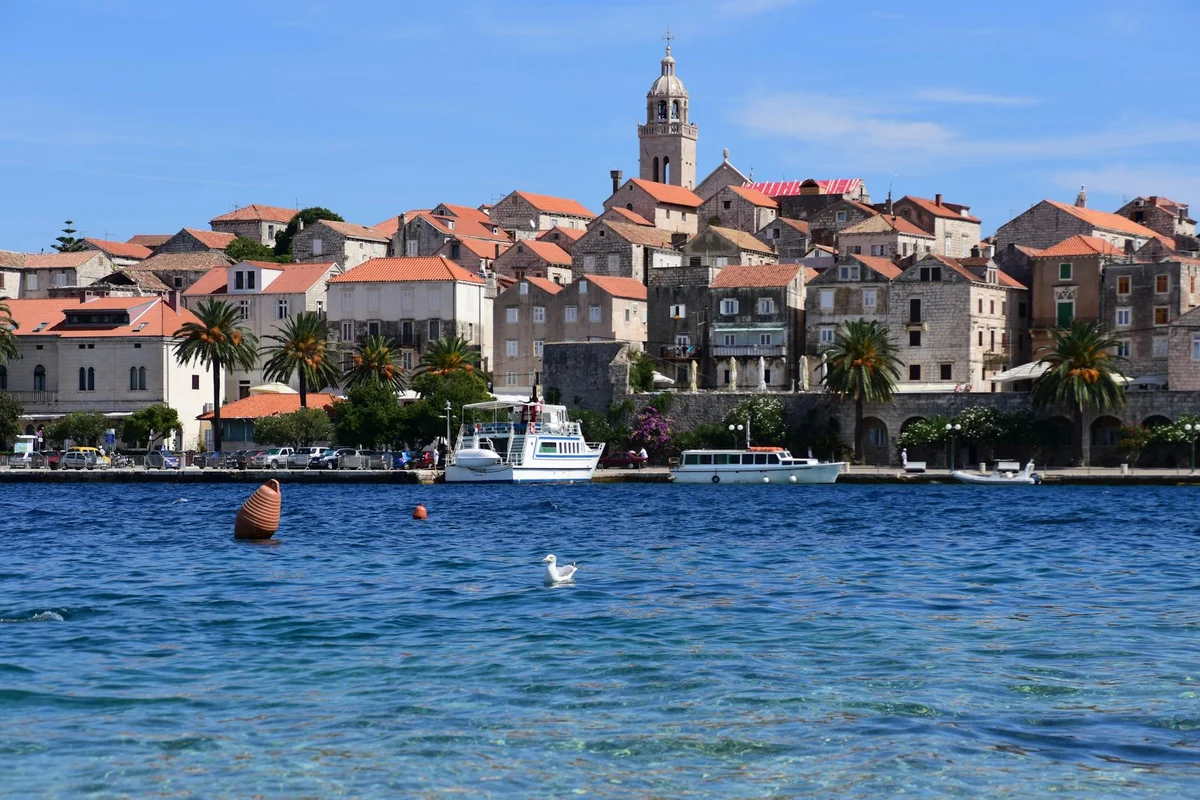 Korčula Old Town view 2