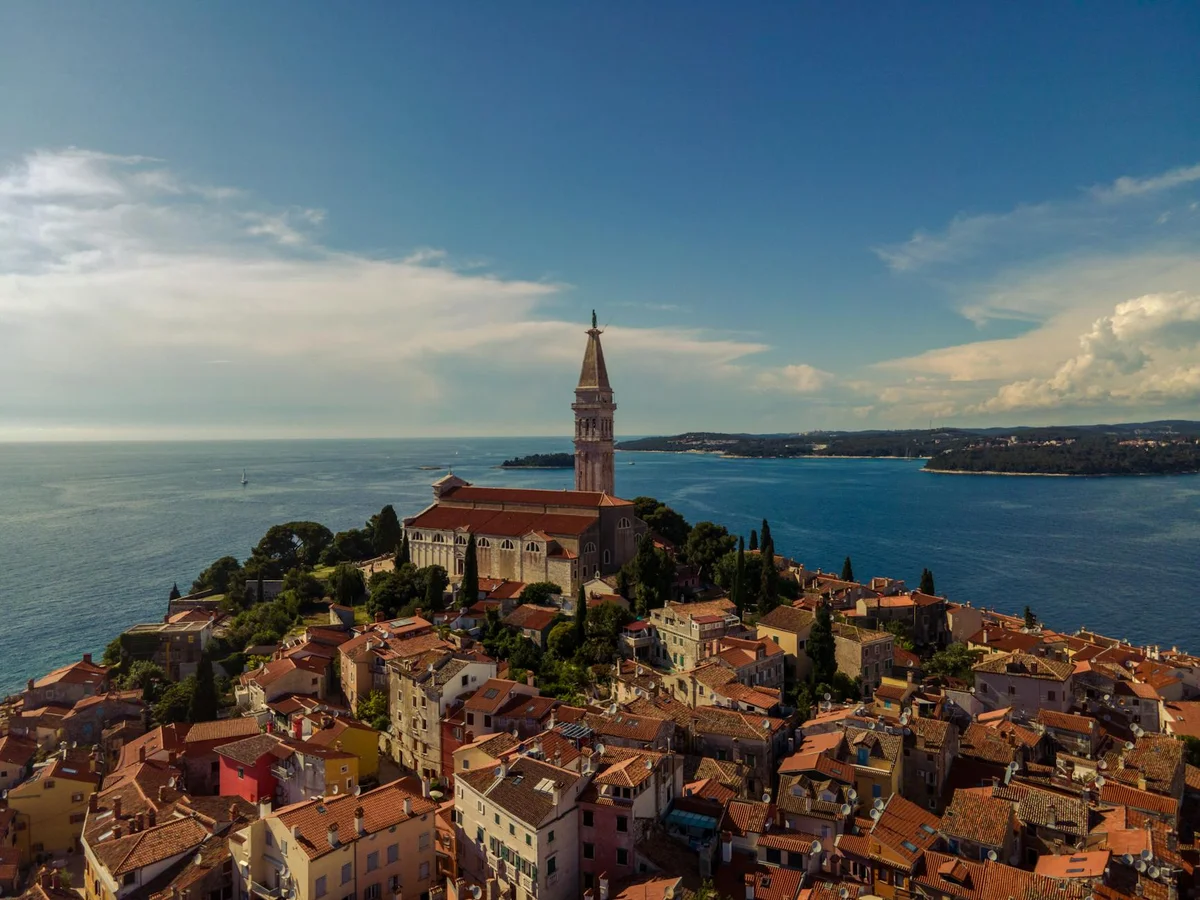 Rovinj Harbor view 1