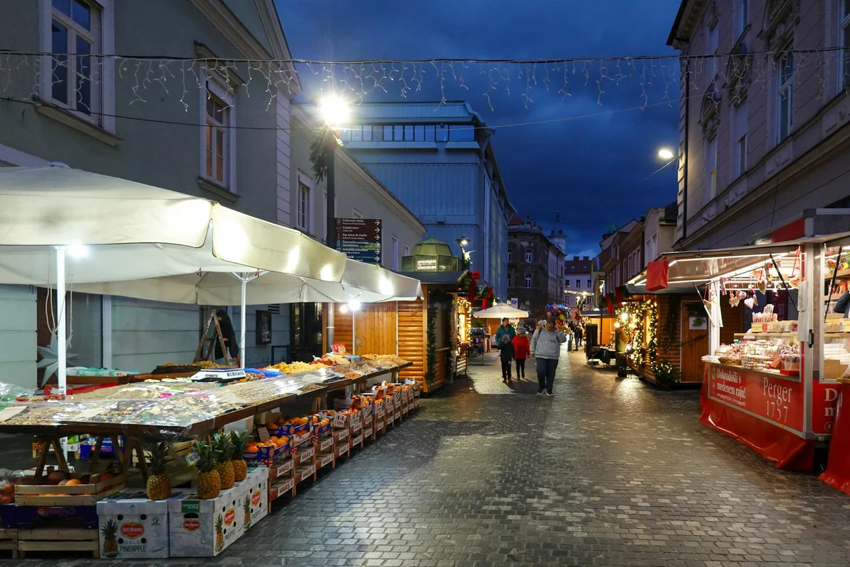 Rovinj Market view 2