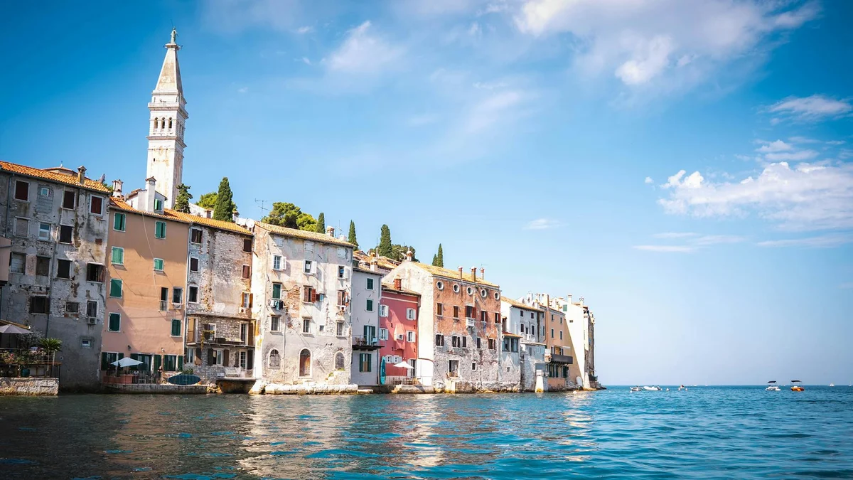 Rovinj Old Town view 2