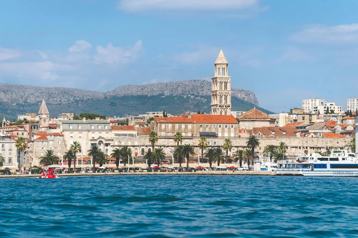 Historical Complex of Split with the Palace of Diocletian view 2