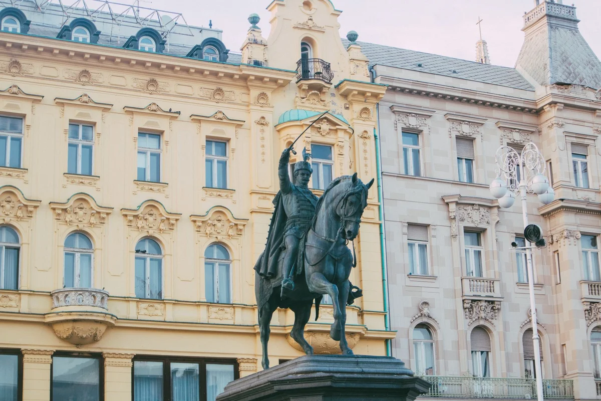 Ban Jelačić Square view 1