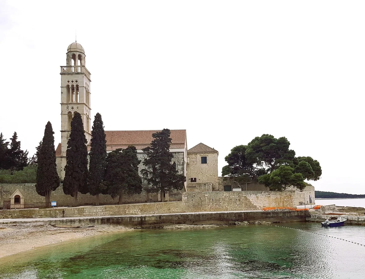 Benedictine Monastery Hvar view 1