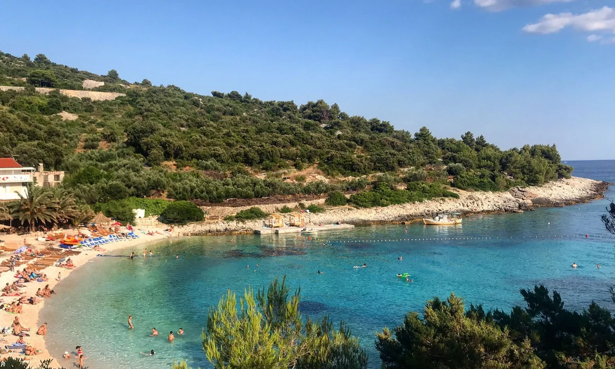 Betina Cave Beach view 1
