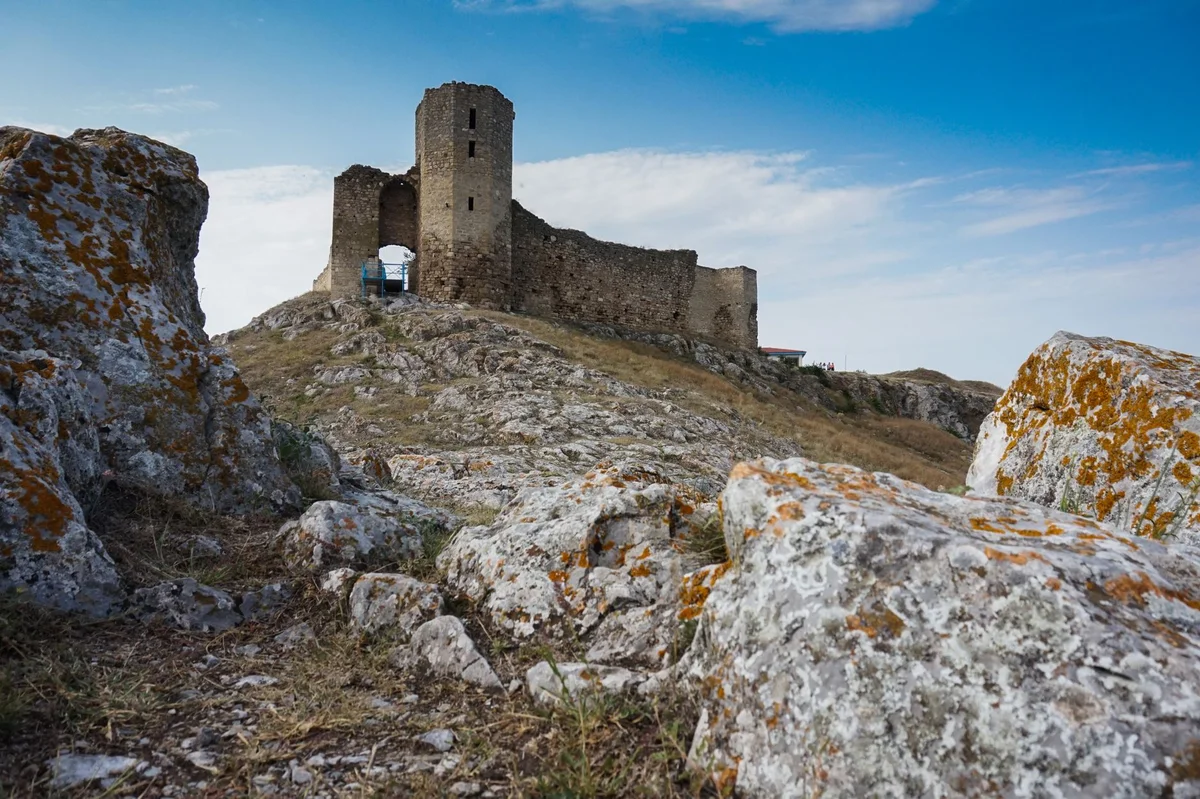 Dvigrad Ruins view 2