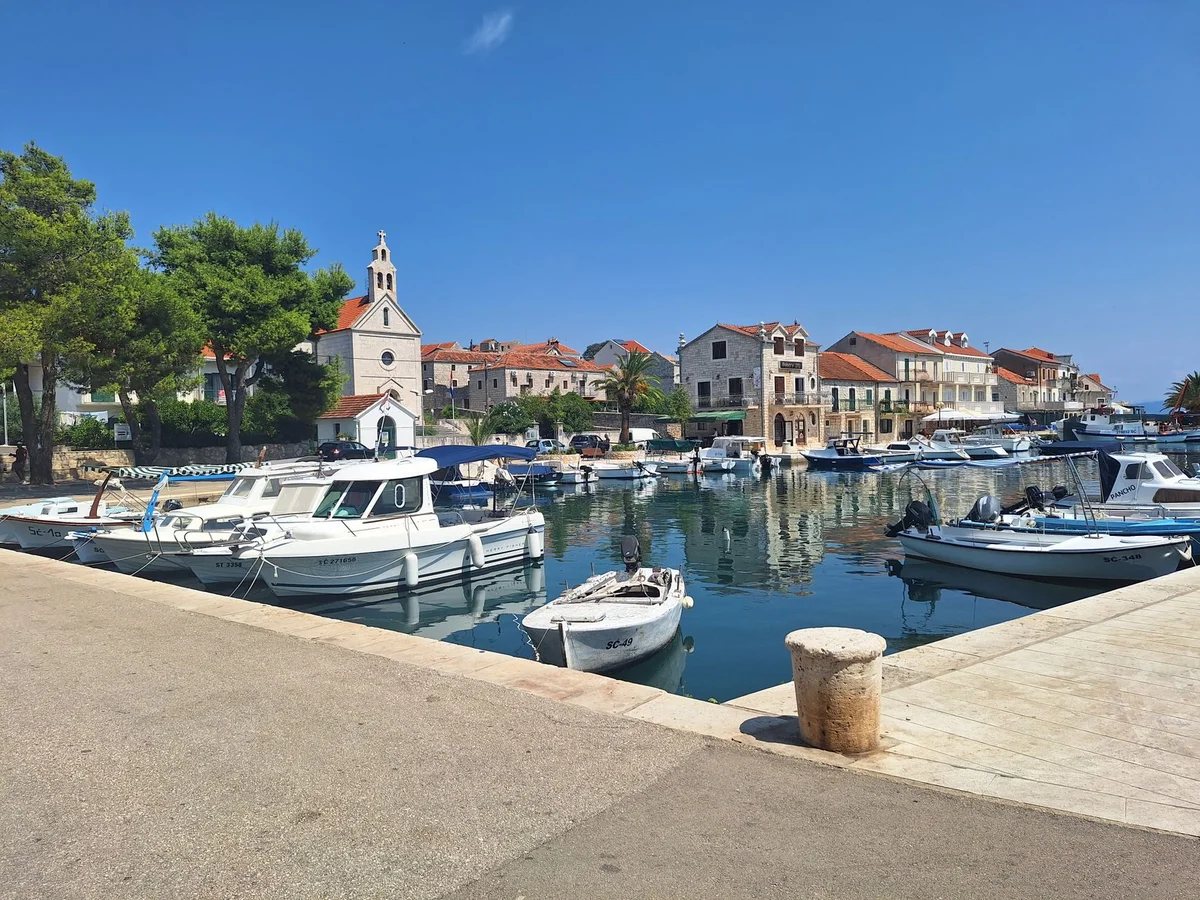 Hvar Town Harbour view 2