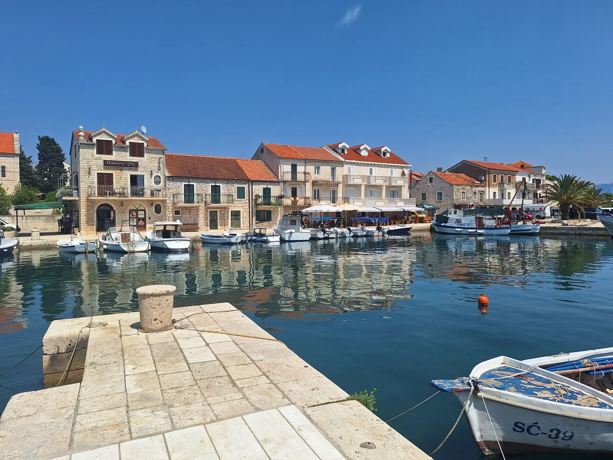 Hvar Town Harbour view 1