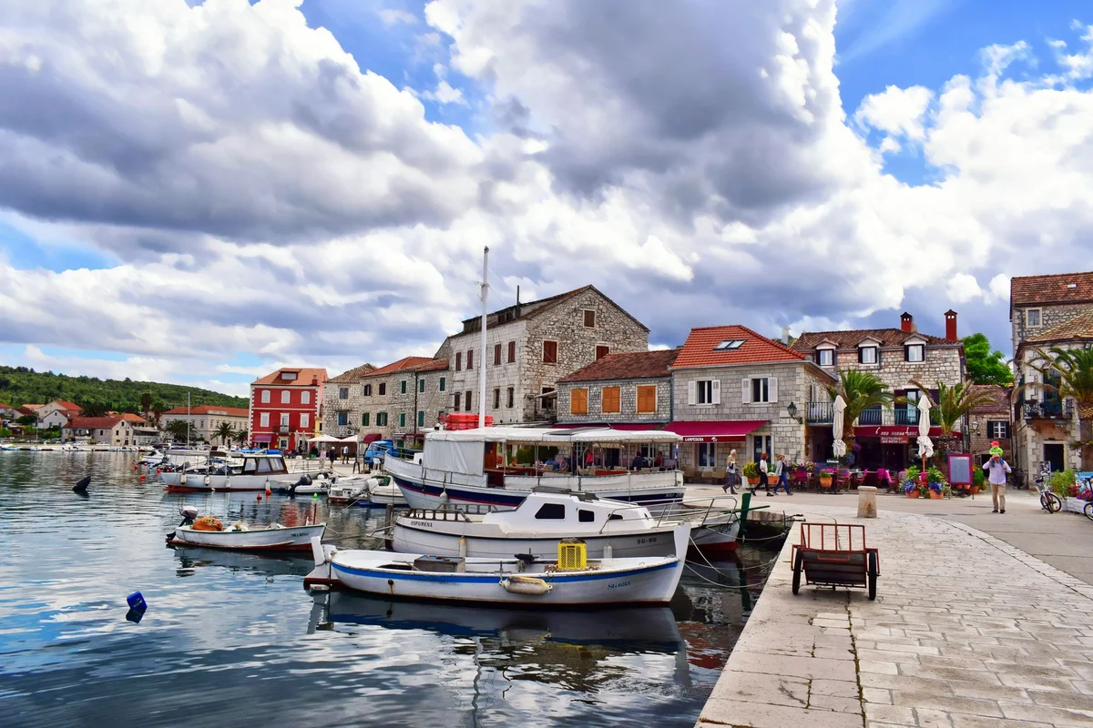 Hvar Town Harbour feature