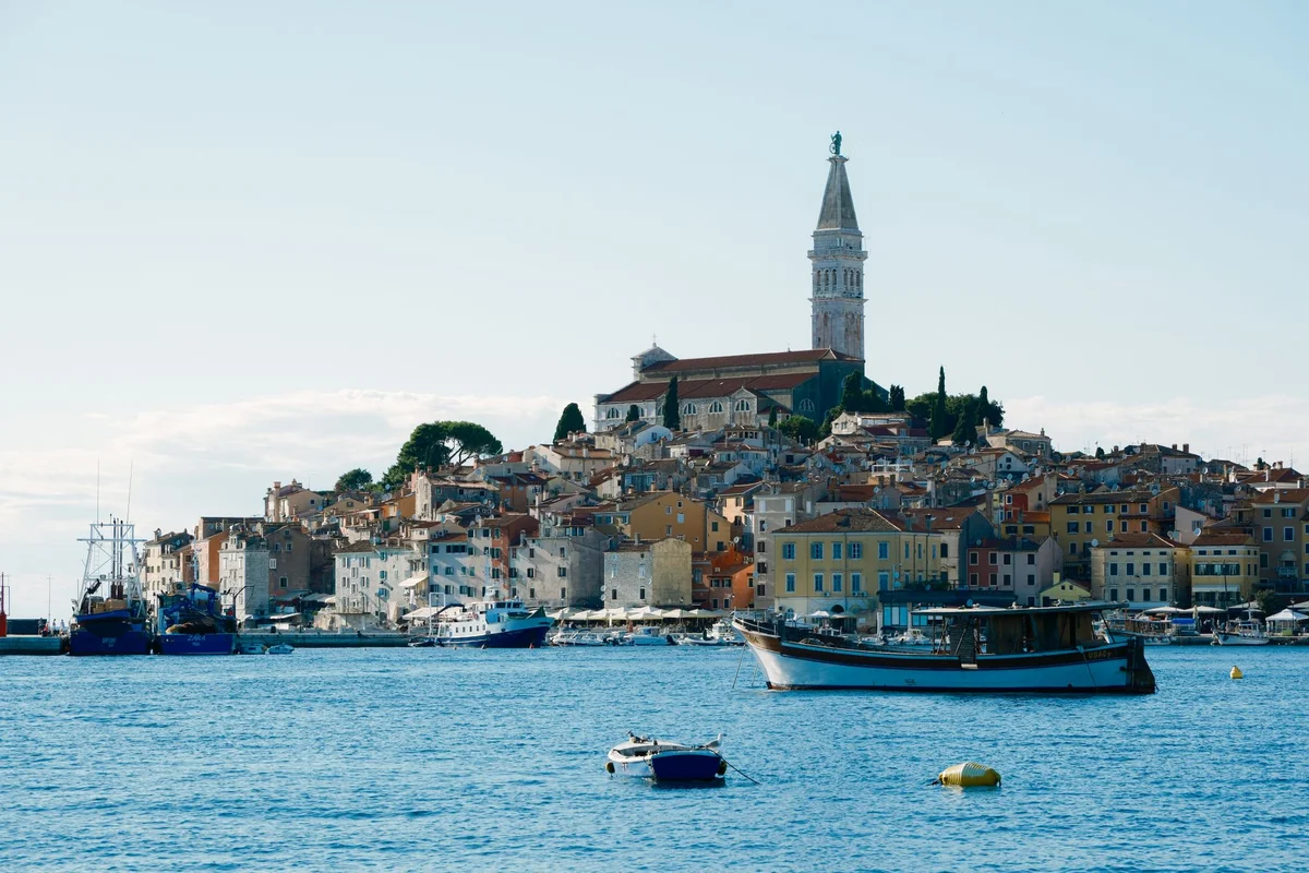 Komiža Harbour view 2
