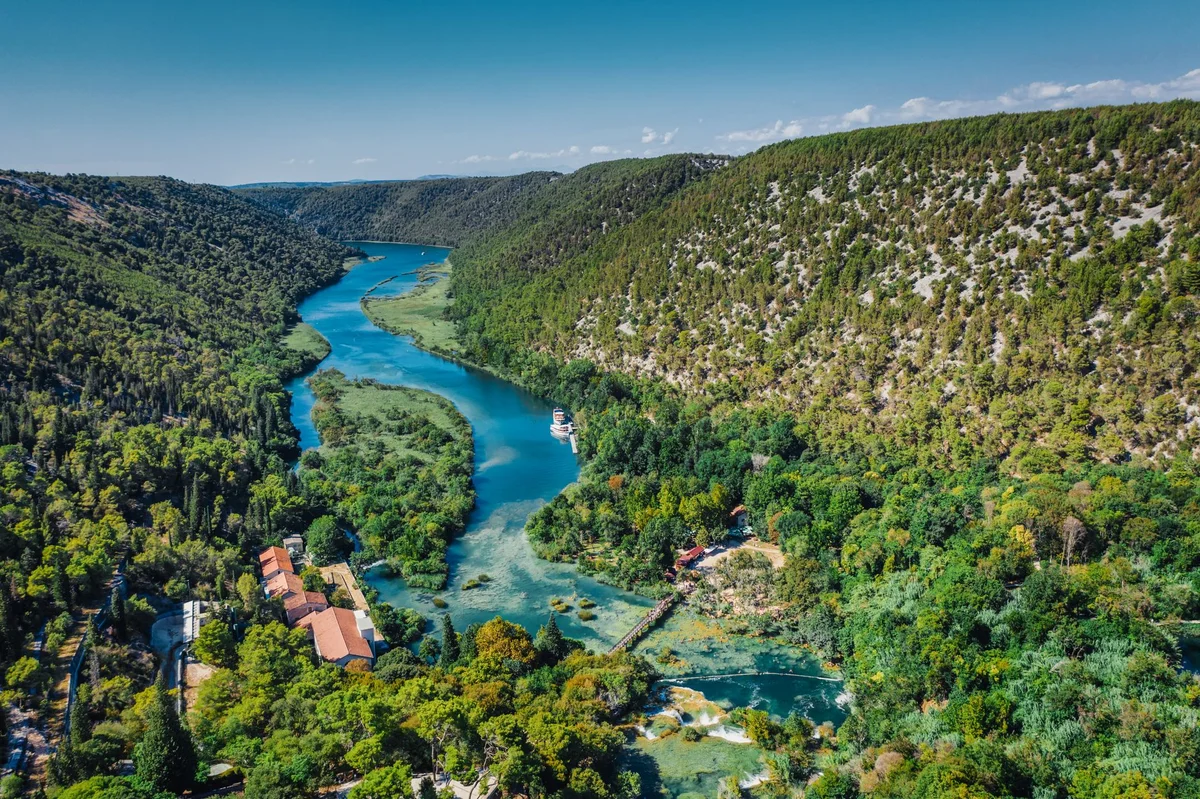 Krka National Park view 2