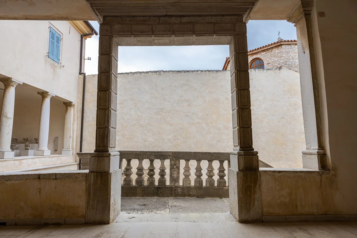Medieval Mediterranean Garden view 1