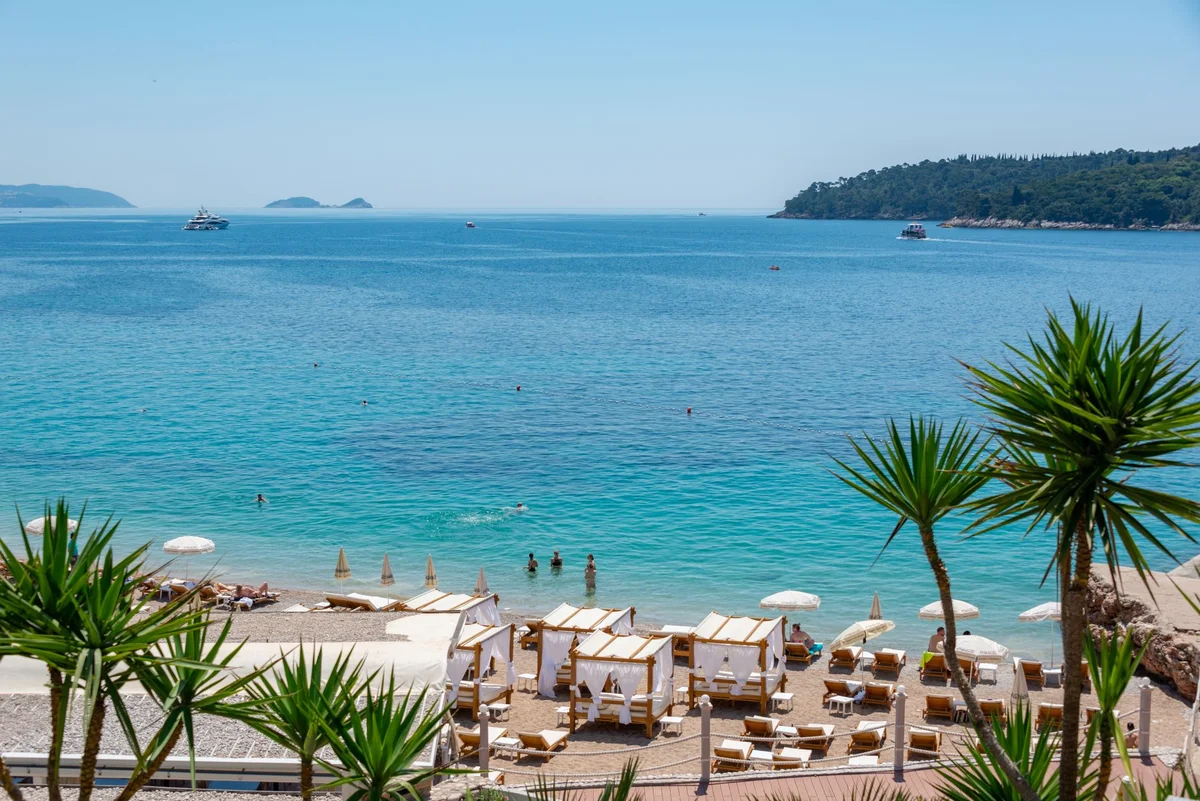 Mlini Beach view 1