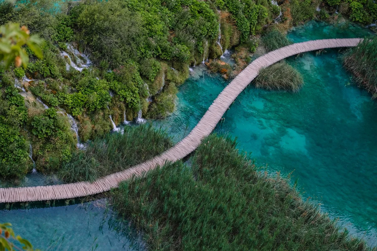 Plitvice Lakes National Park view 1