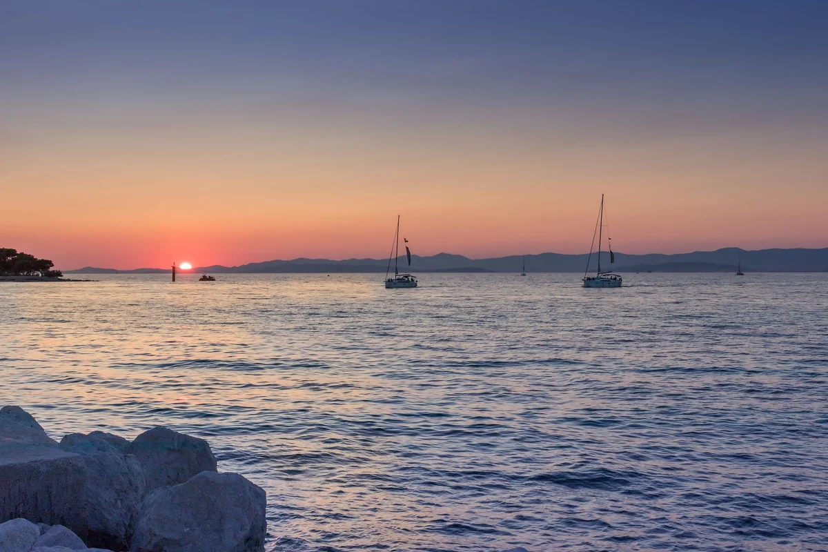 Pučišća Harbour view 2