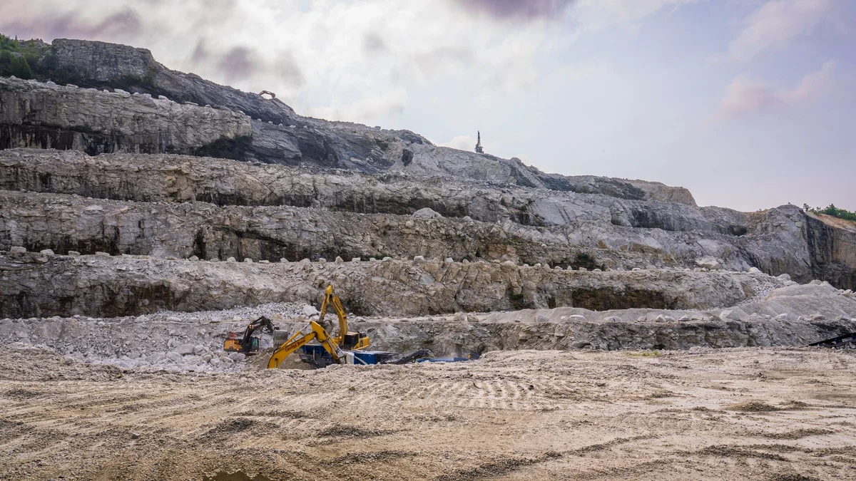 Pučišća Quarry view 2