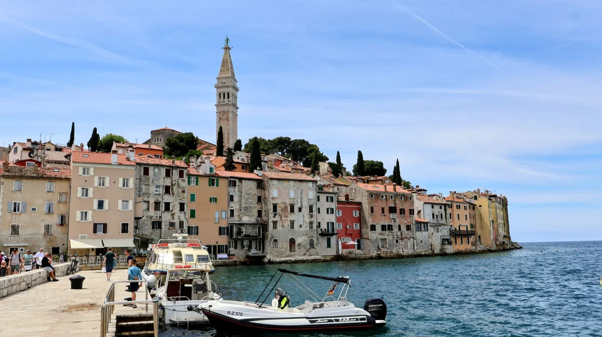 Rovinj Marina view 1