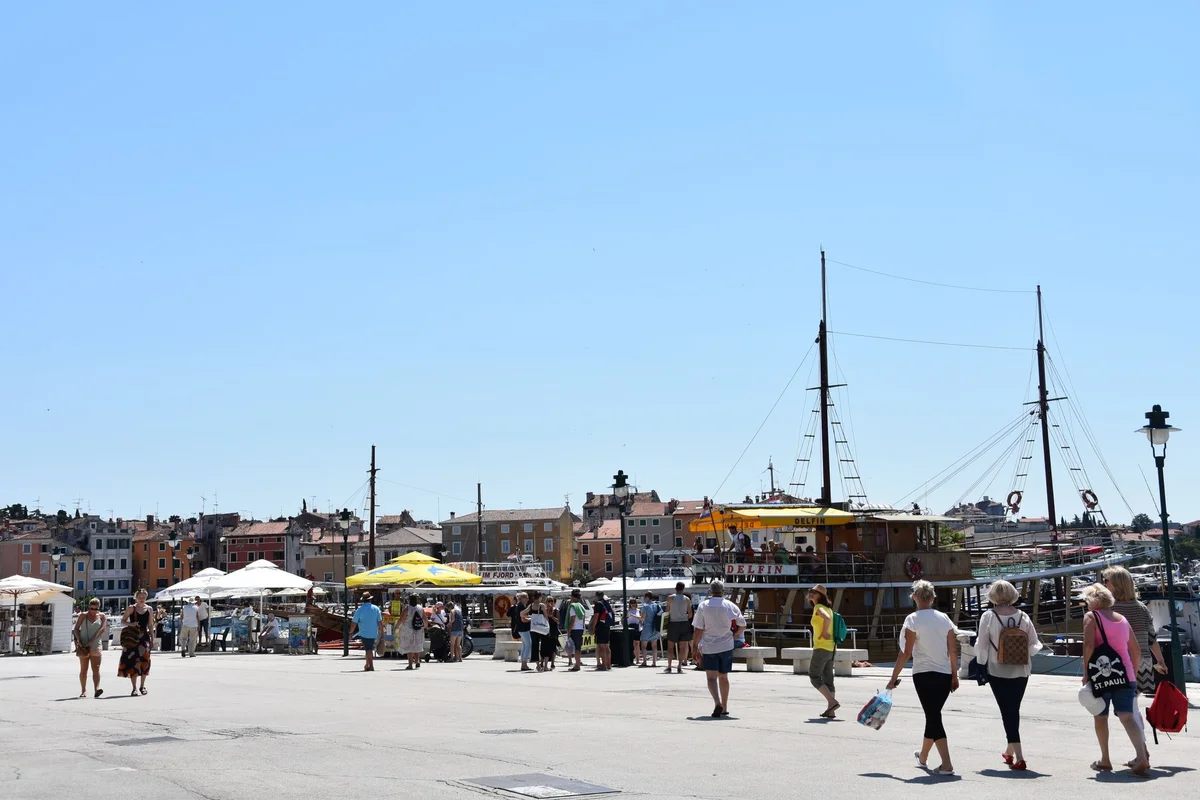 Rovinj Green Market view 2