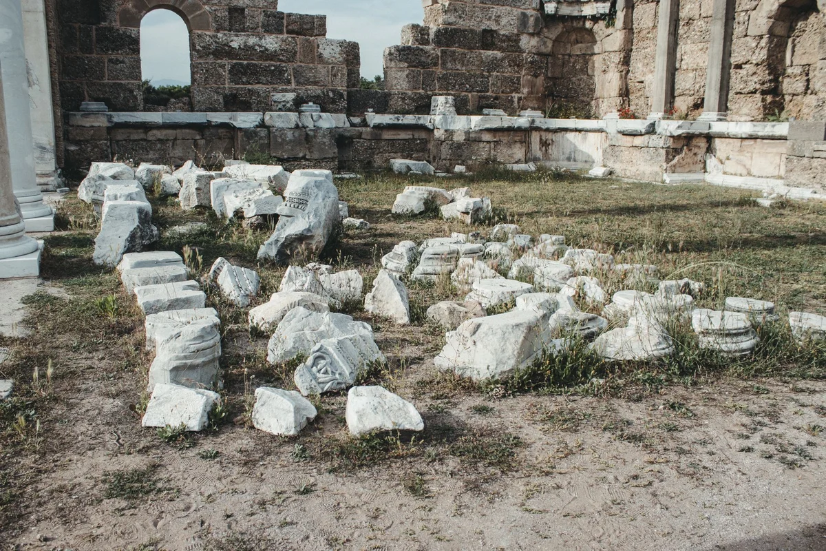 Salona Archaeological Park view 1