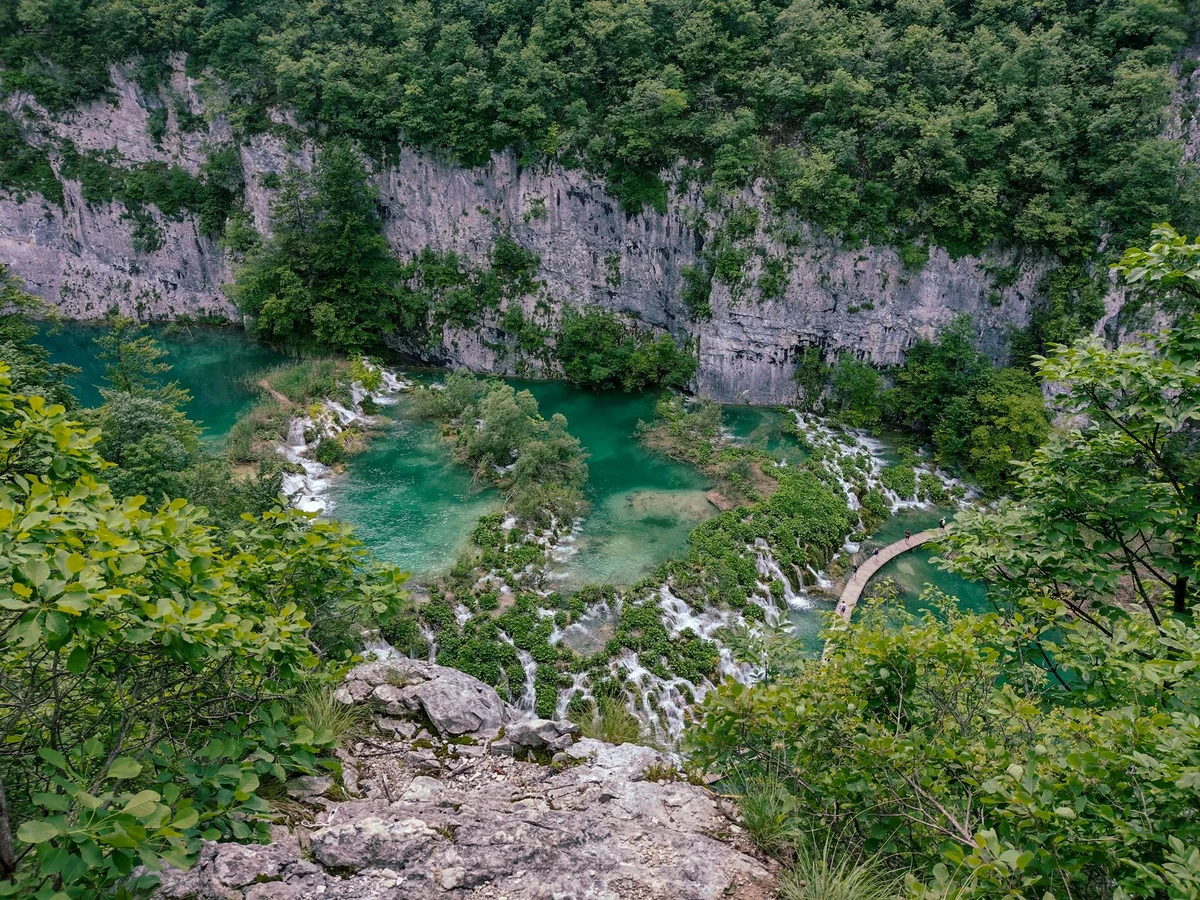 Upper Lakes Plitvice view 2