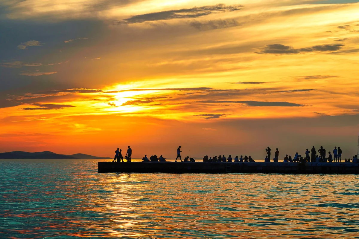 Zadar City Market view 1