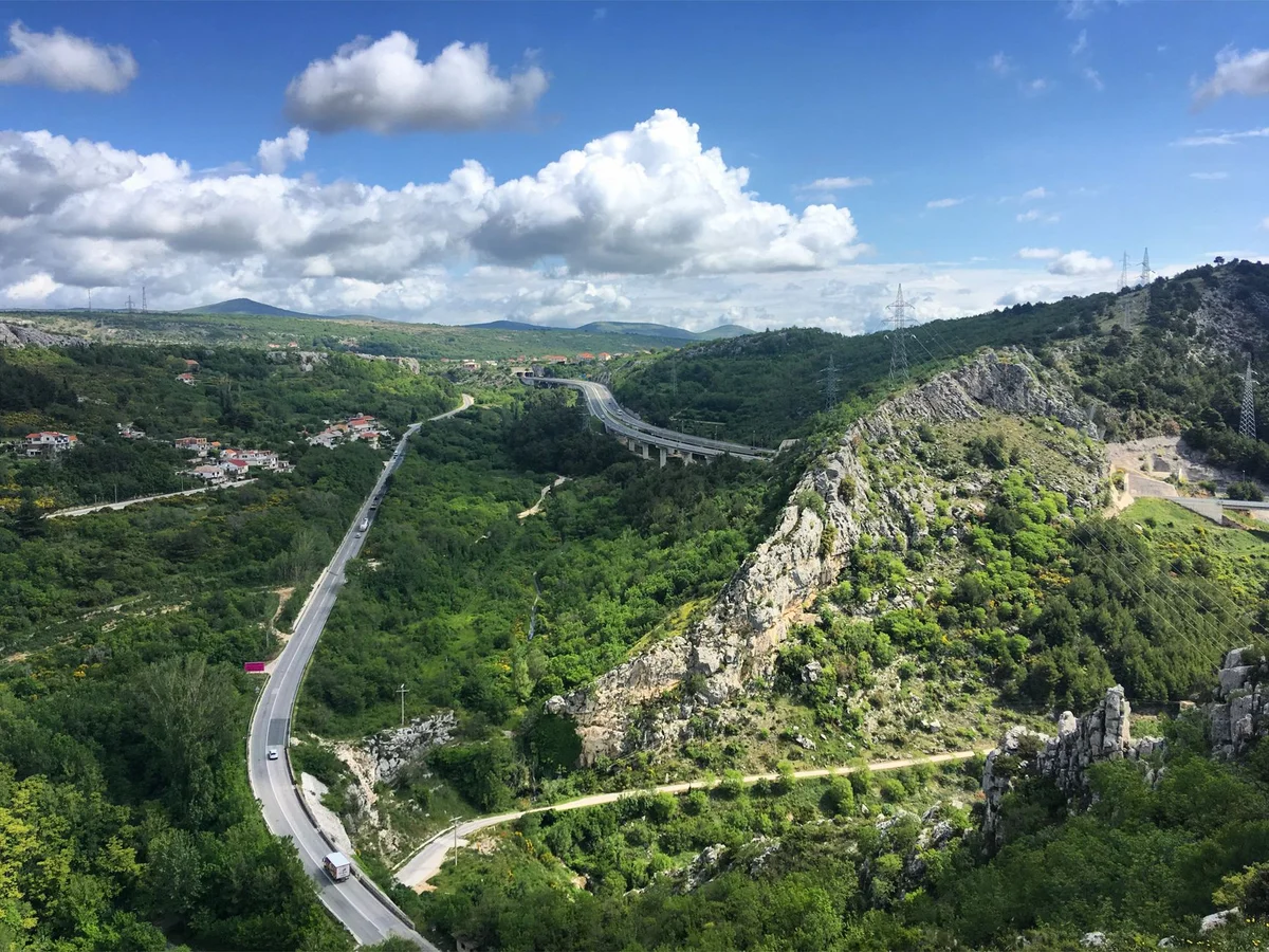 Zagreb Funicular view 2