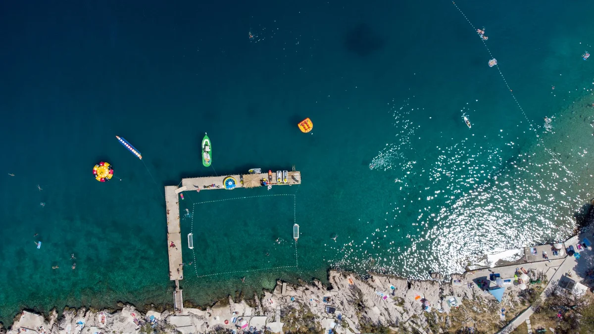 Zlarin Island feature