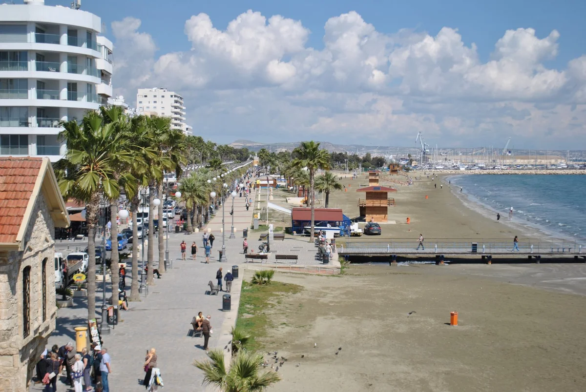 Finikoudes Promenade view 1