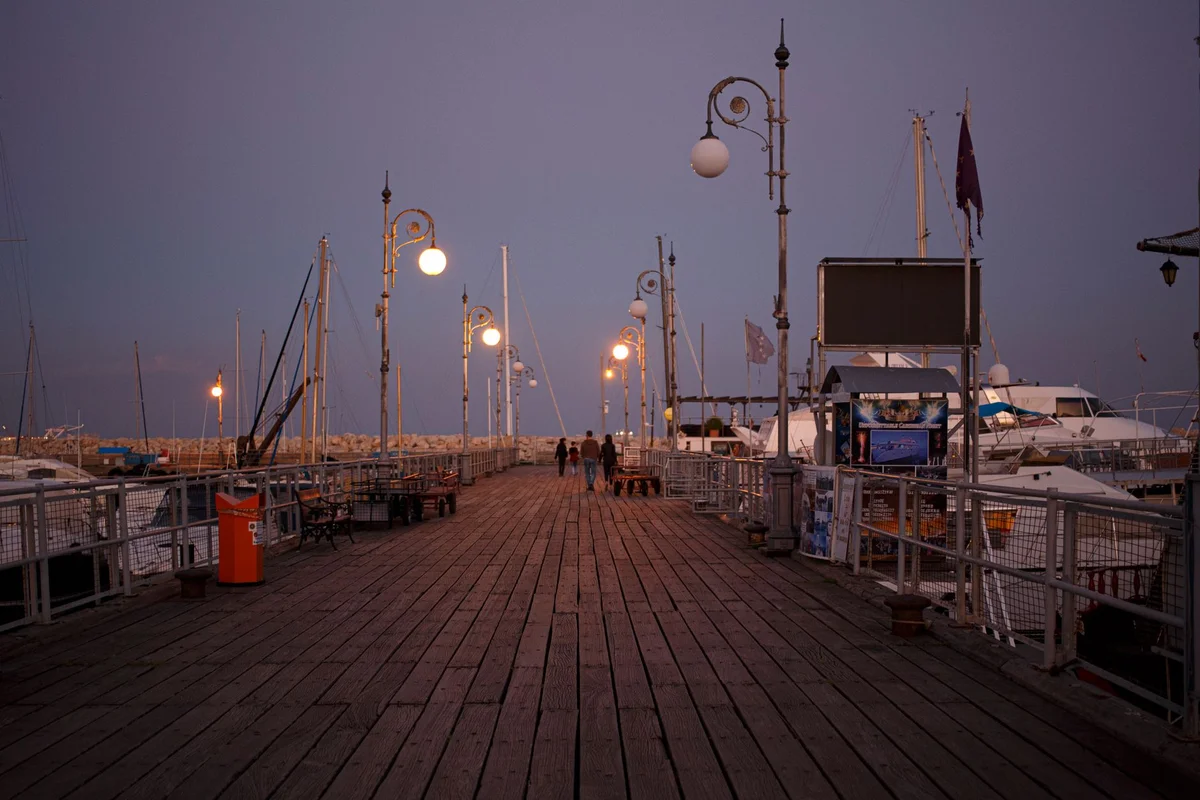 Finikoudes Promenade view 2