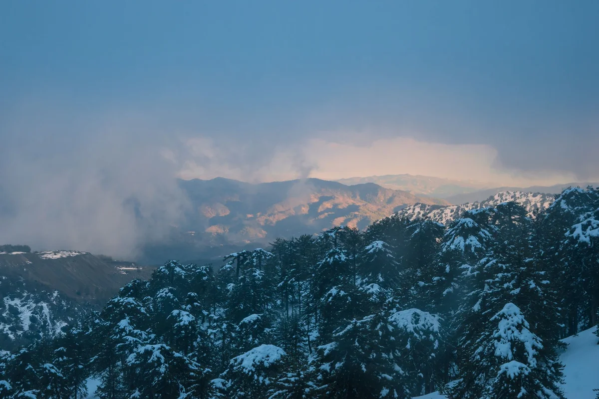 Troodos Mountains feature